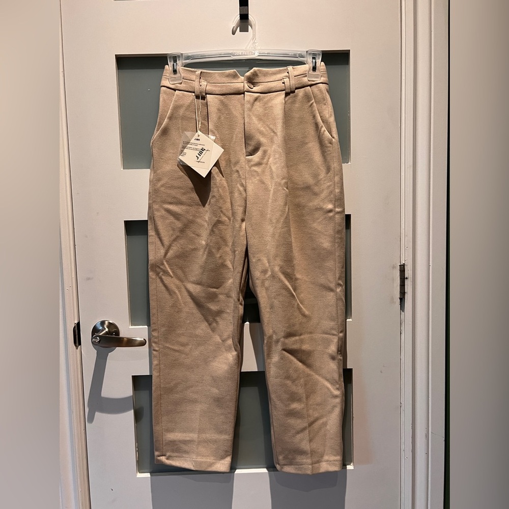 Beige work pants